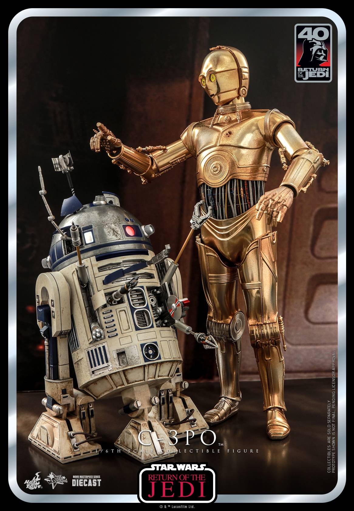 C Po Tm Hot Toys Mms D Star Wars Episode Vi Return Of The Jedi Th Scale Collectible Figure