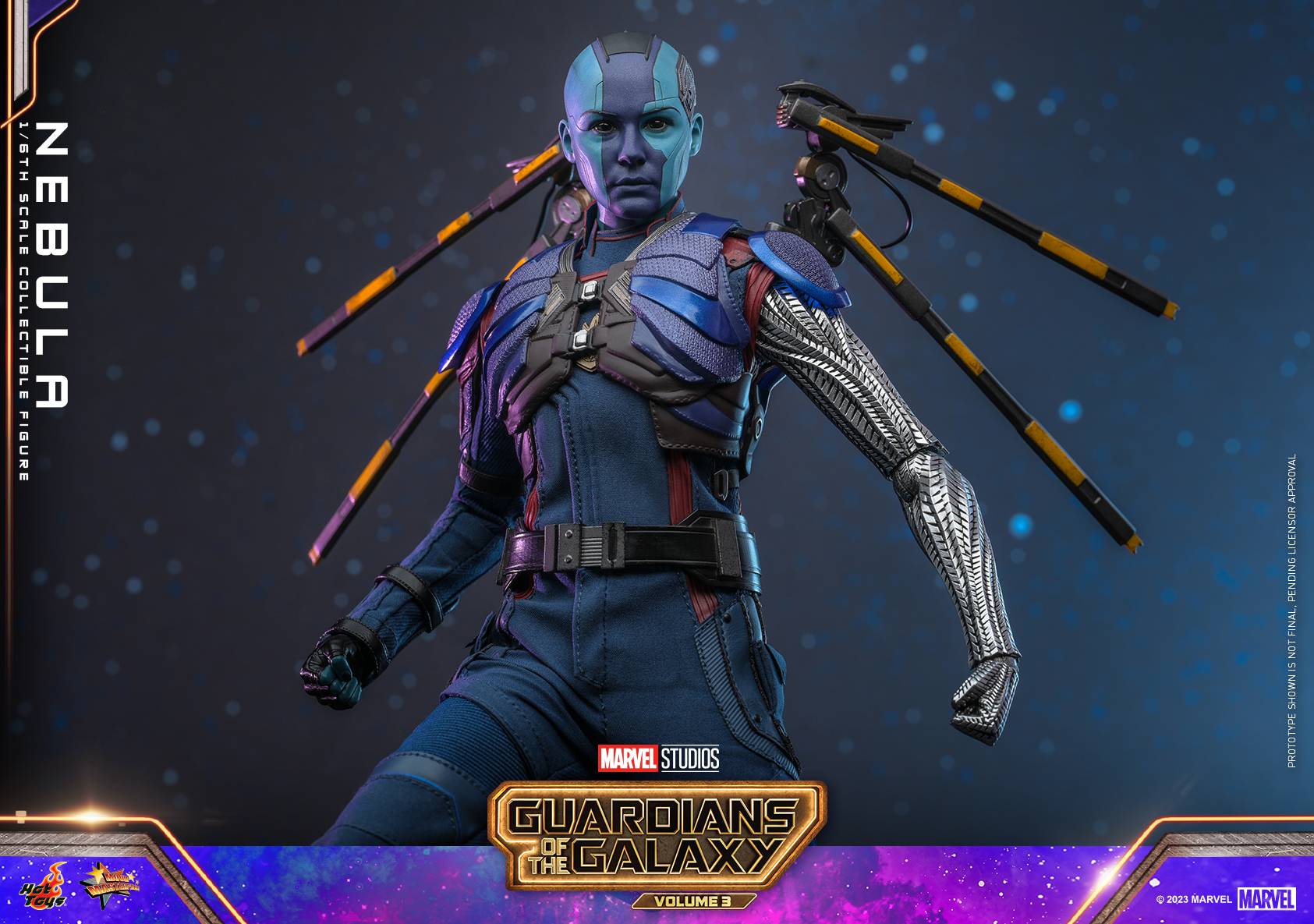 Nebula Hot Toys Mms Guardians Of The Galaxy Vol Th Scale Collectible Figure