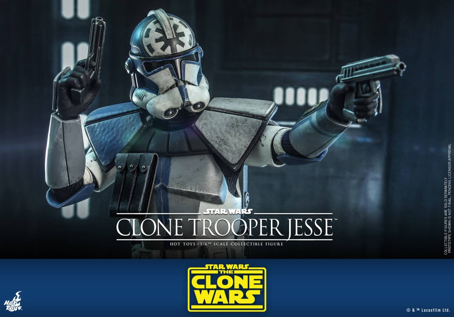 Clone Trooper Jesse Hot Toys Tms Star Wars The Clone Wars Th Scale Collectible Figure