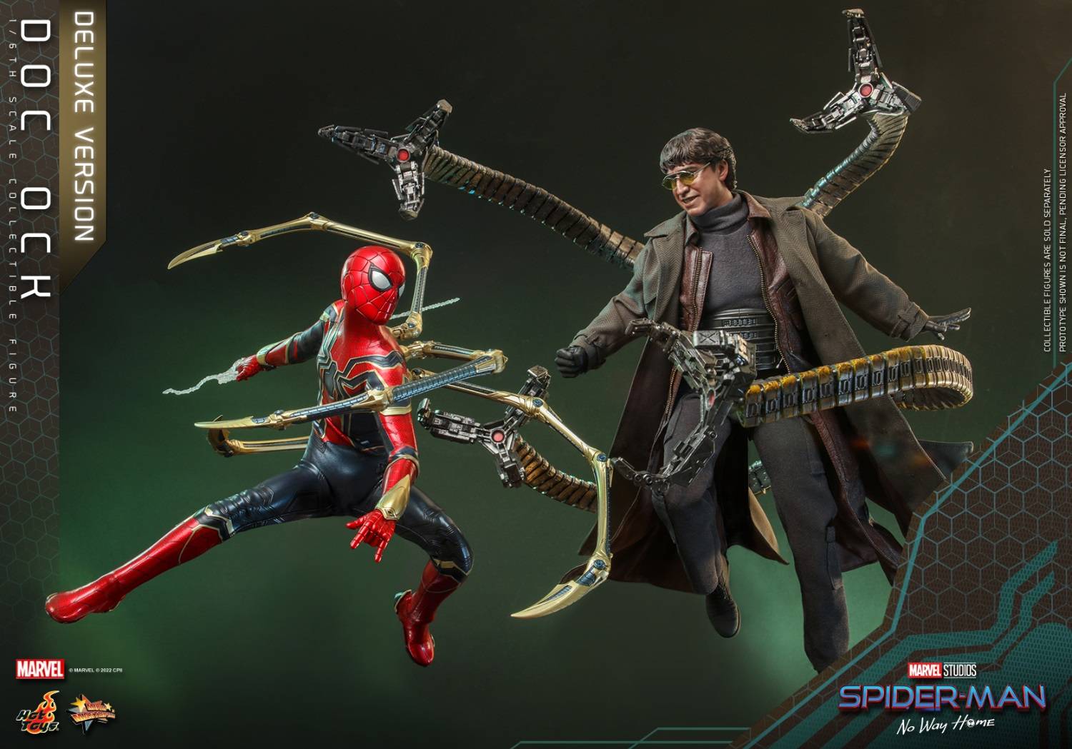 Doc Ock Deluxe Version Hot Toys Mms Spider Man No Way Home Th Scale Collectible Figure