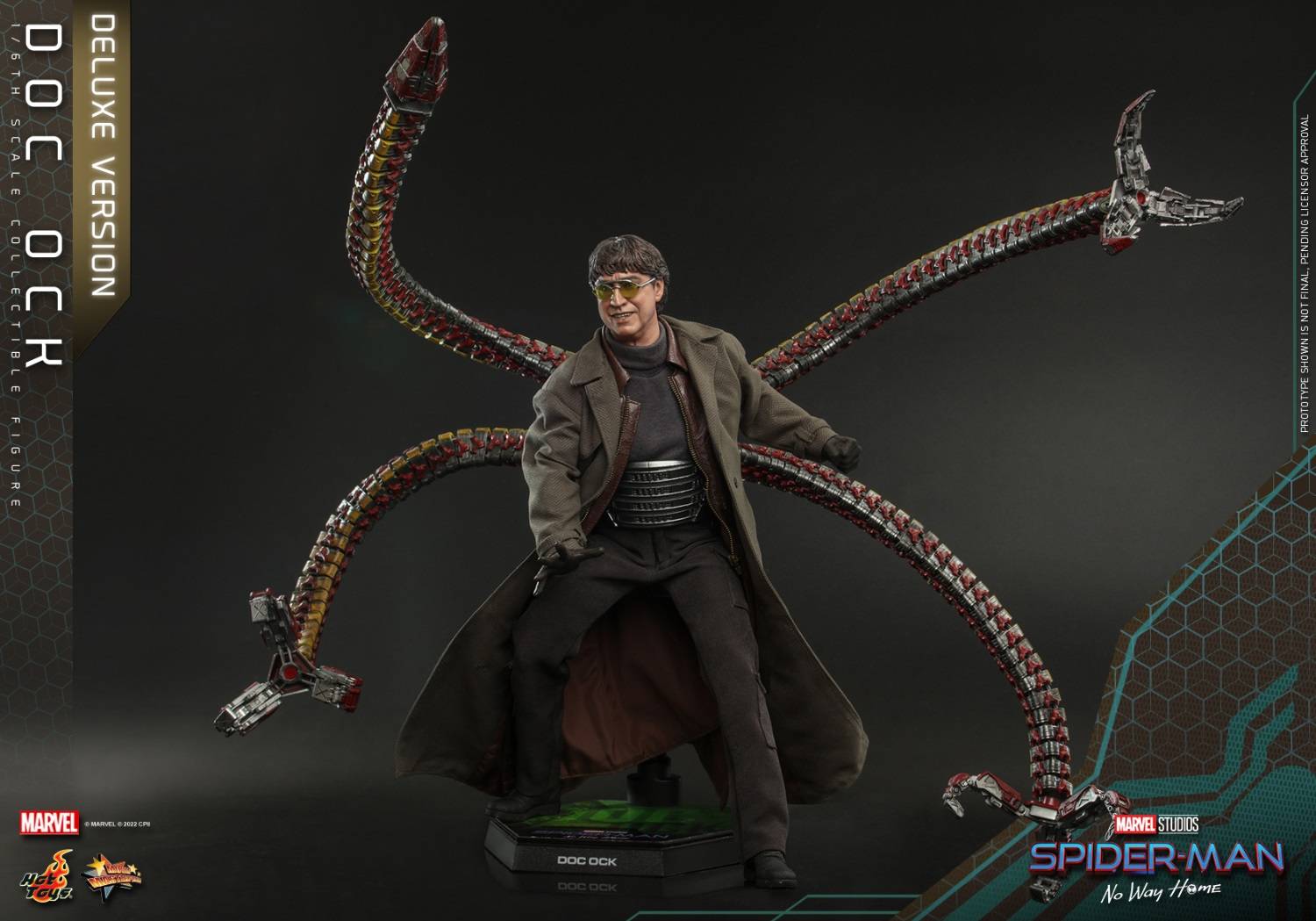 Doc Ock Deluxe Version Hot Toys Mms Spider Man No Way Home Th Scale Collectible Figure