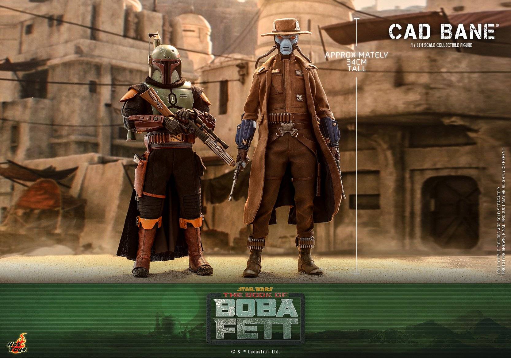 Cad Bane Hot Toys Tms Star Wars The Book Of Boba Fett Th Scale Collectible Figure