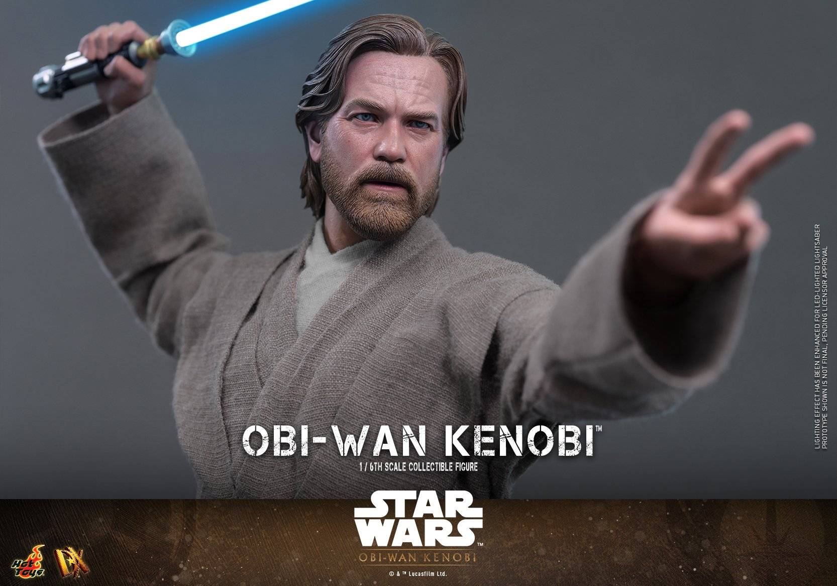 Obi Wan Kenobi Hot Toys DX26 Star Wars Obi Wan Kenobi 1 6th Scale Collectible Figure