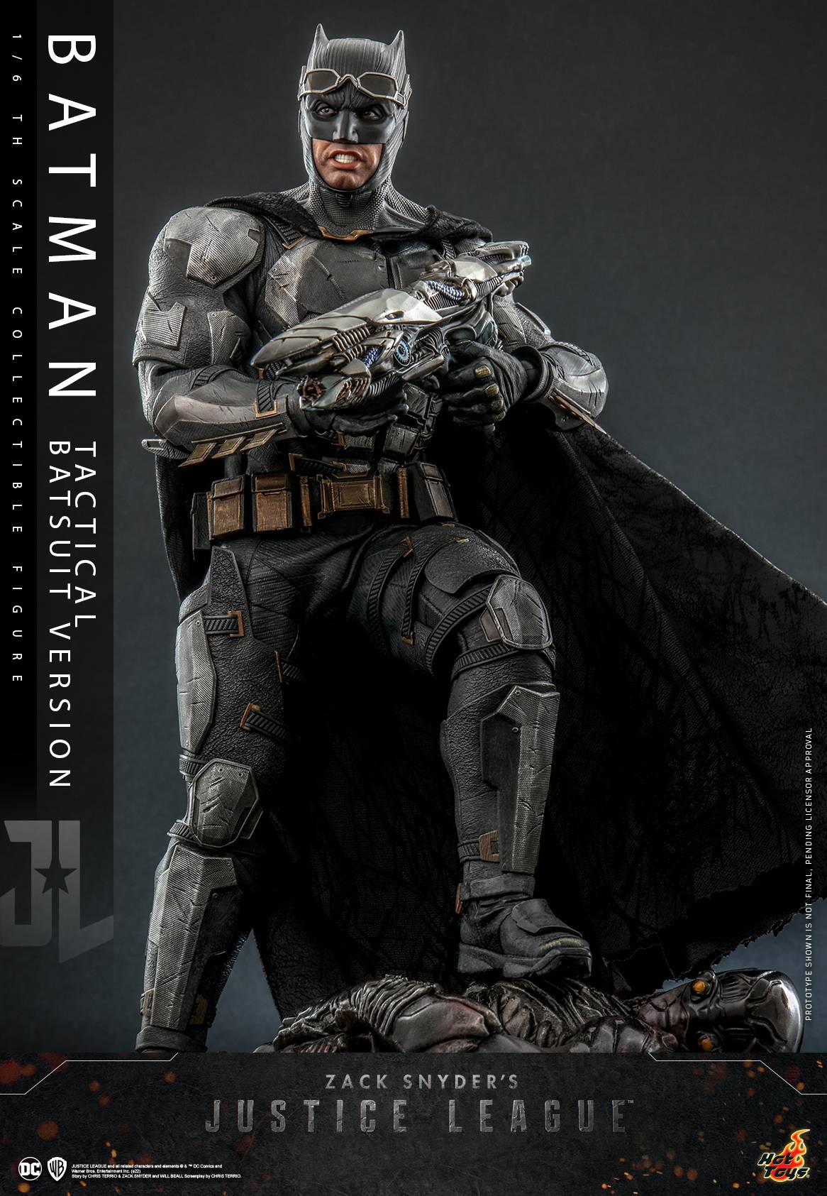 Batman Tactical Batsuit Version Hot Toys Tms Zack Snyder S Justice League Th Scale
