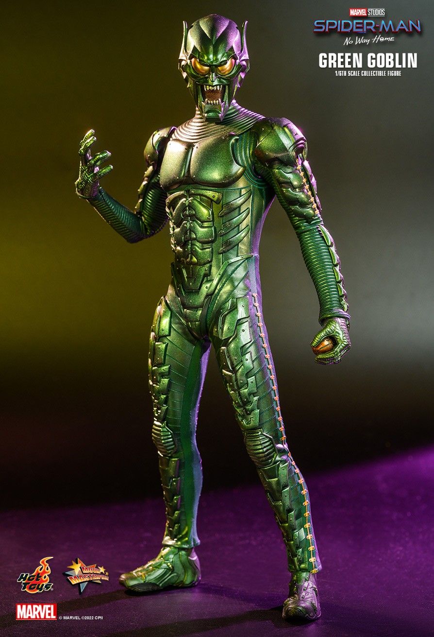 Green Goblin Hot Toys MMs630 Spider Man No Way Home 1 6th Scale Collectible Figure