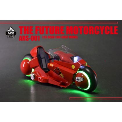The future motorcycle (Red) Ace Toyz ANS-001A 1/15th scale Die