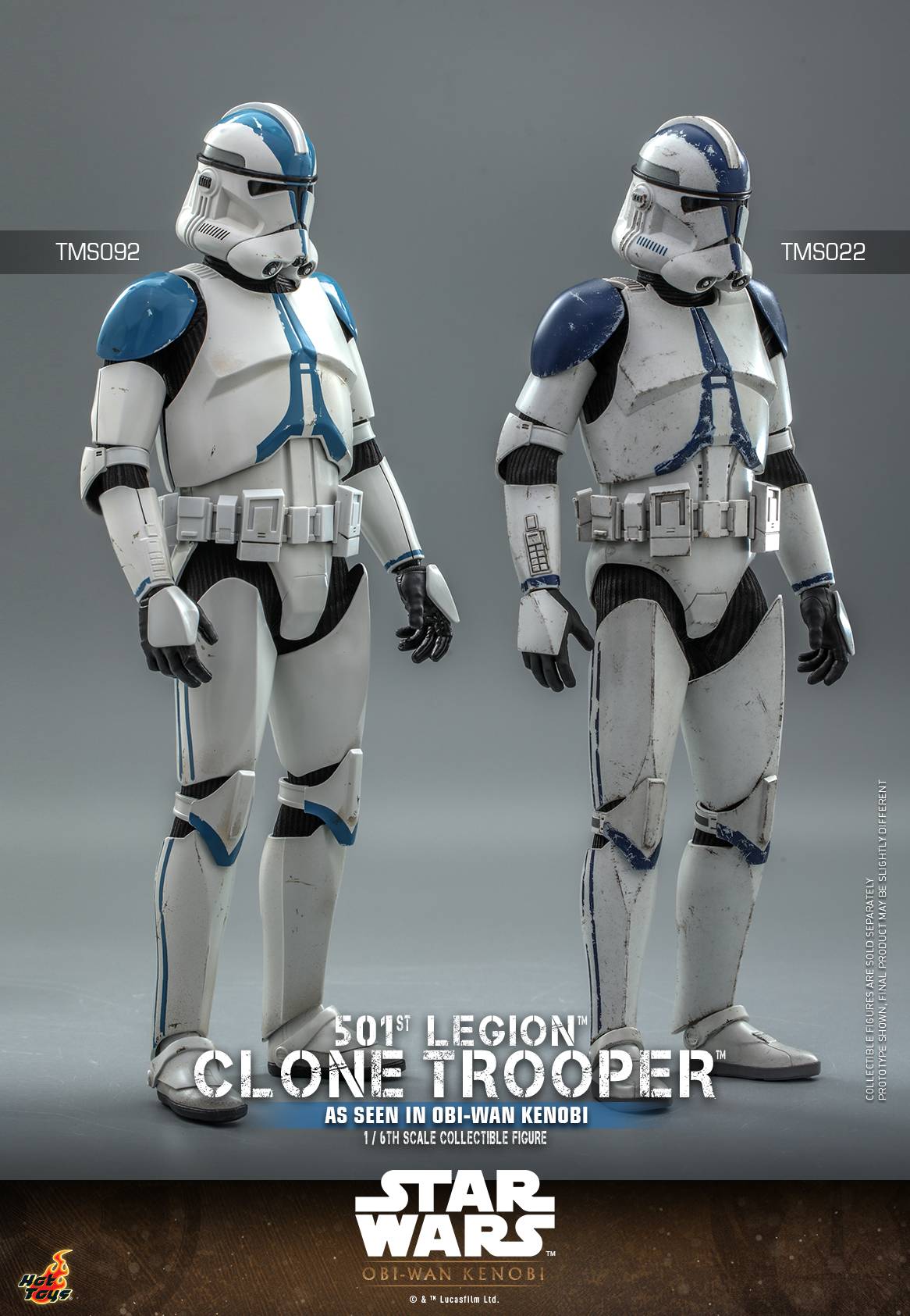501st Legion Clone Trooper Hot Toys TMS092 Star Wars The Clone Wars 1