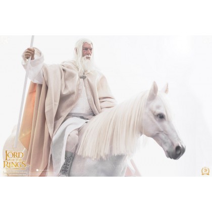 Gandalf the White & Shadow Fax - Asmus Toys LOTR003 1/6th scale