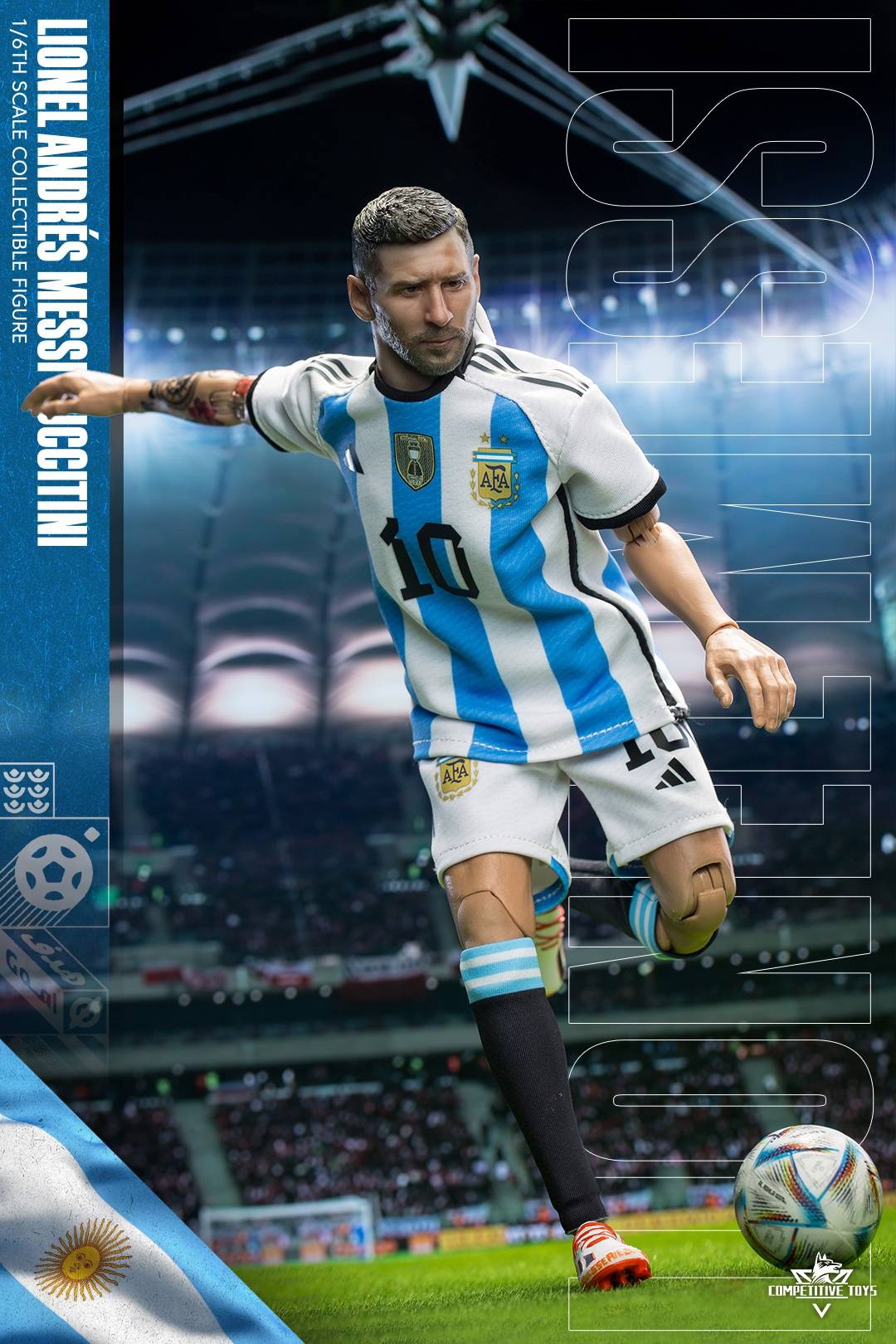 Lionel Messi Competitive Toys COM001 1/6th scale