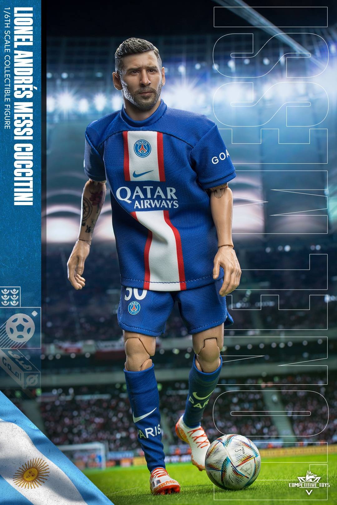 Lionel Messi Competitive Toys COM001 1/6th scale