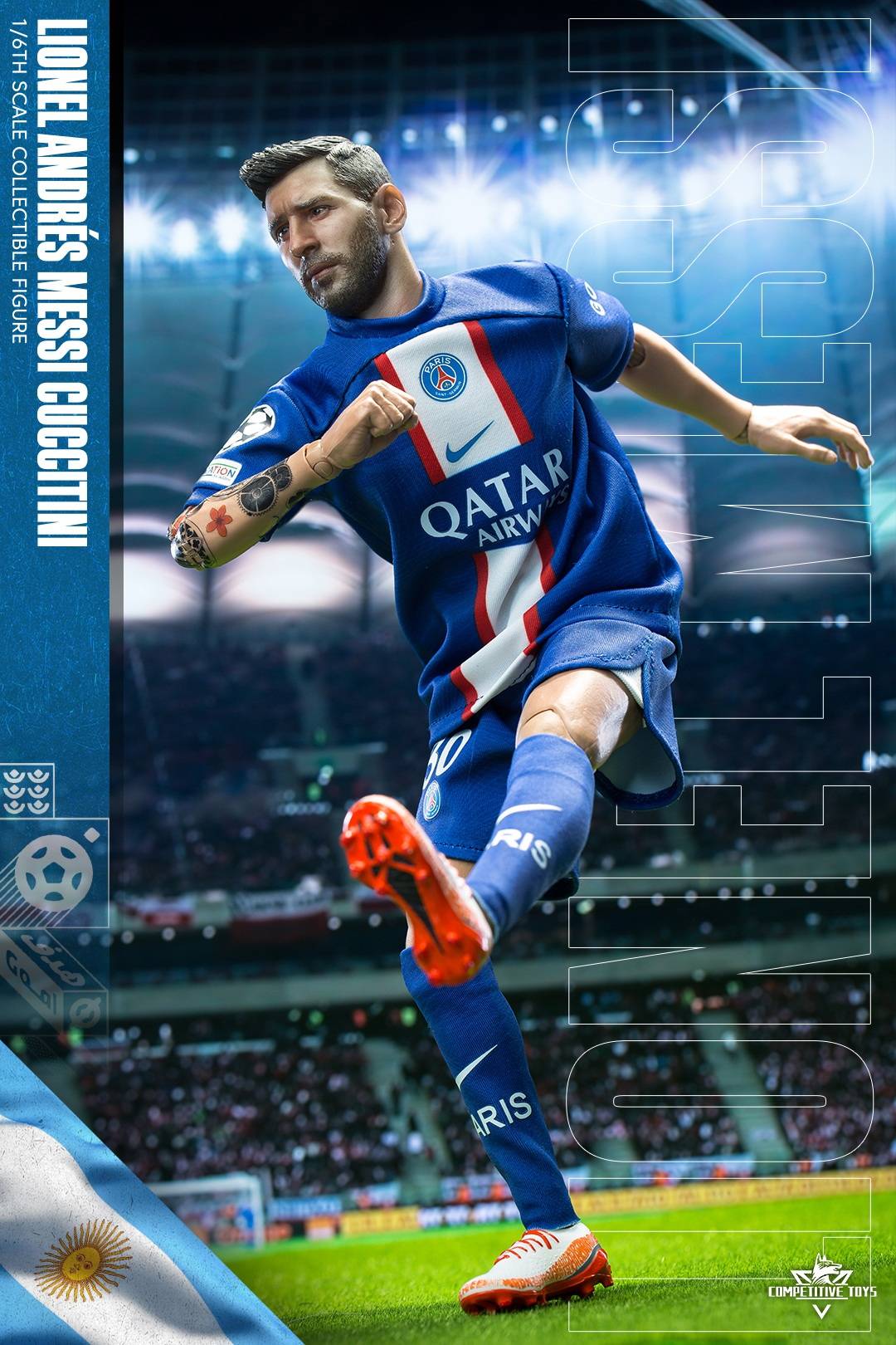 Lionel Messi Competitive Toys COM001 1/6th scale