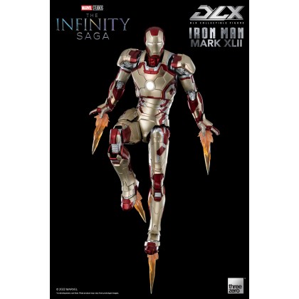【新品・未使用】MARVELアイアンマン3 iron MARK42 Iron Man 3 - Iron Man Mark 42 Figure by ThreeZero - The