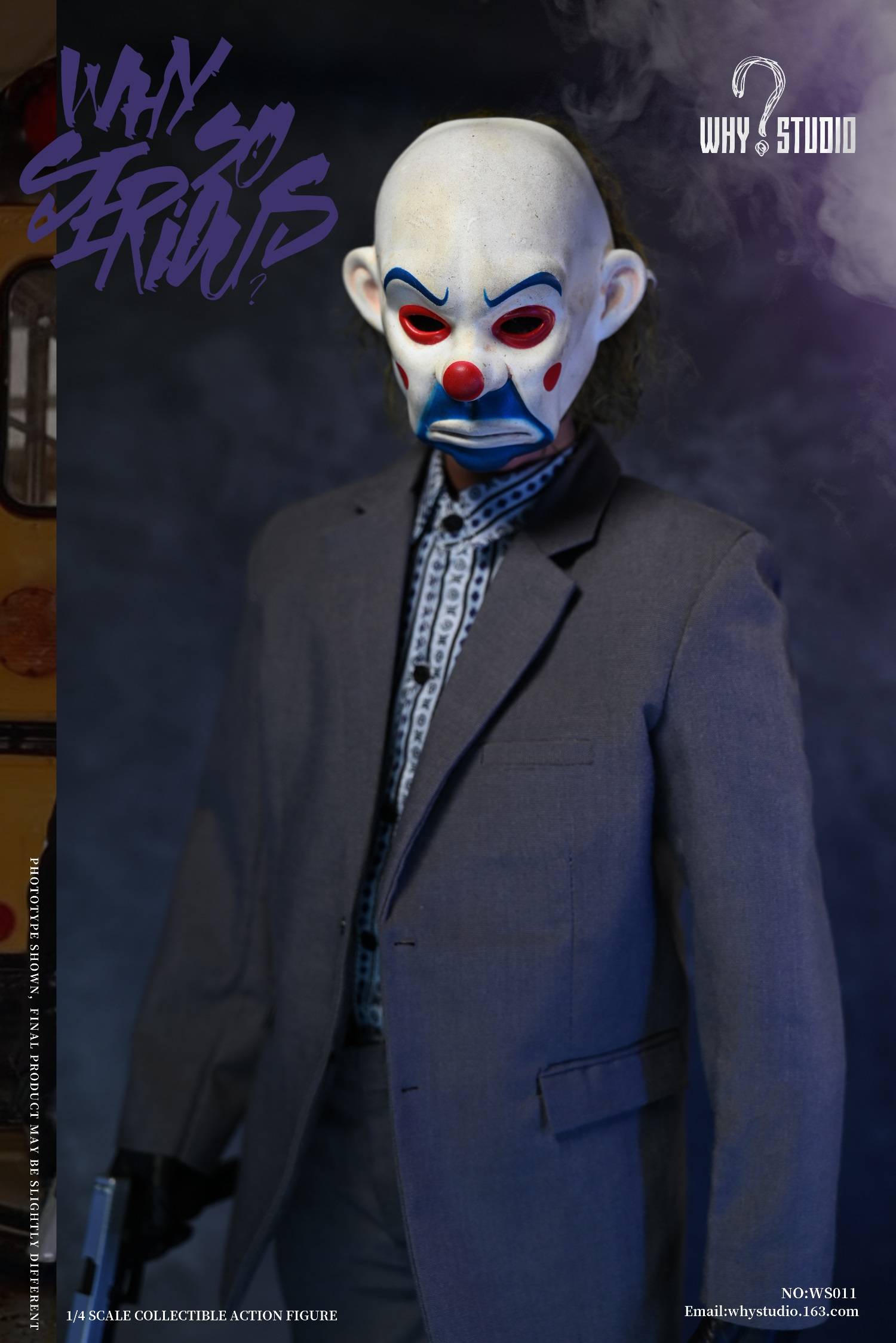 Bandit joker why studio ws011 1 4th scale