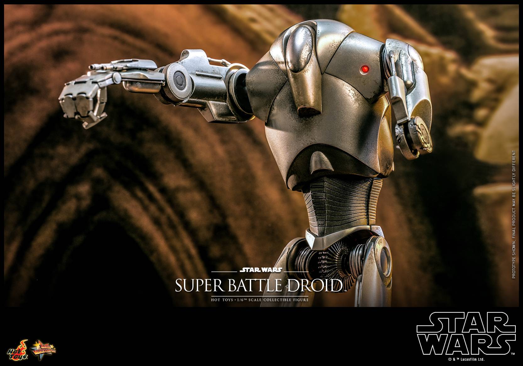 Super Battle Droid Hot Toys MMS682 Star Wars Attack of the Clones 1