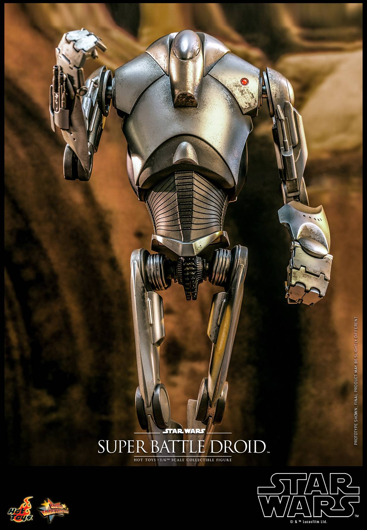 Super Battle Droid Hot Toys MMS682 Star Wars Attack of the Clones 1
