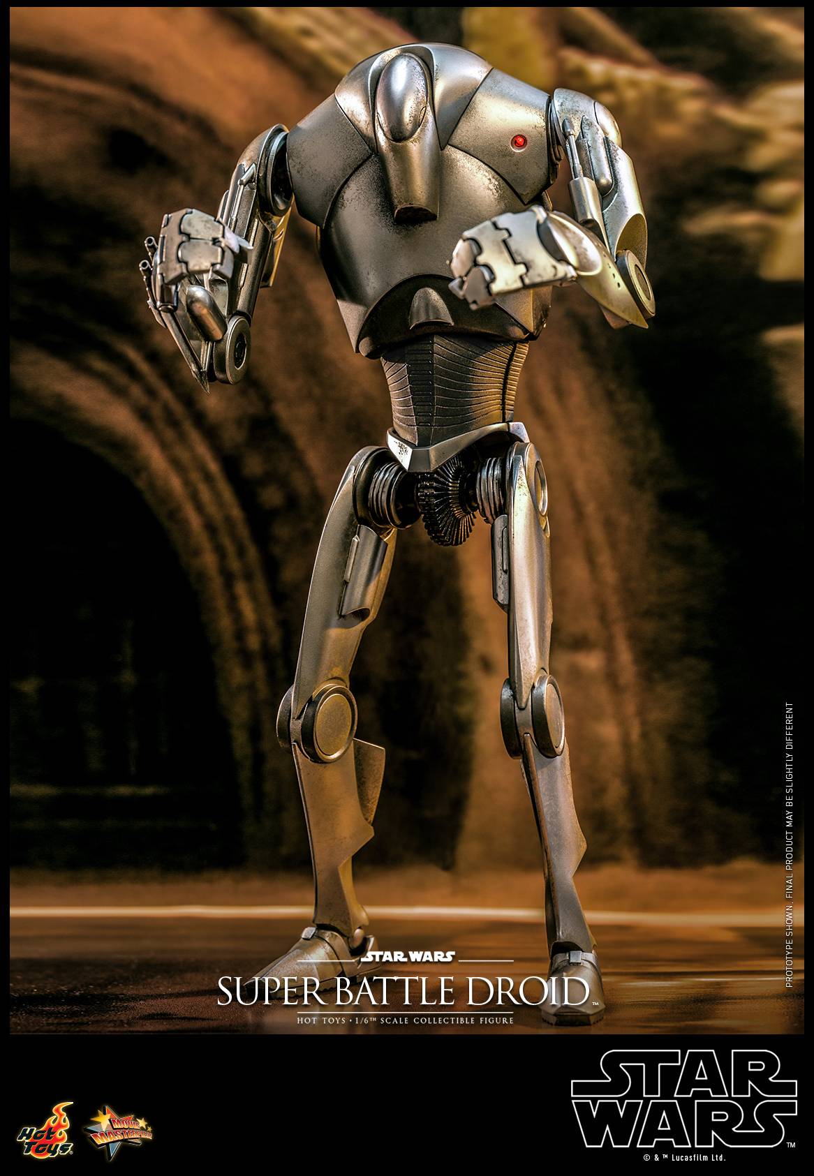 Super Battle Droid Hot Toys MMS682 Star Wars Attack of the Clones 1
