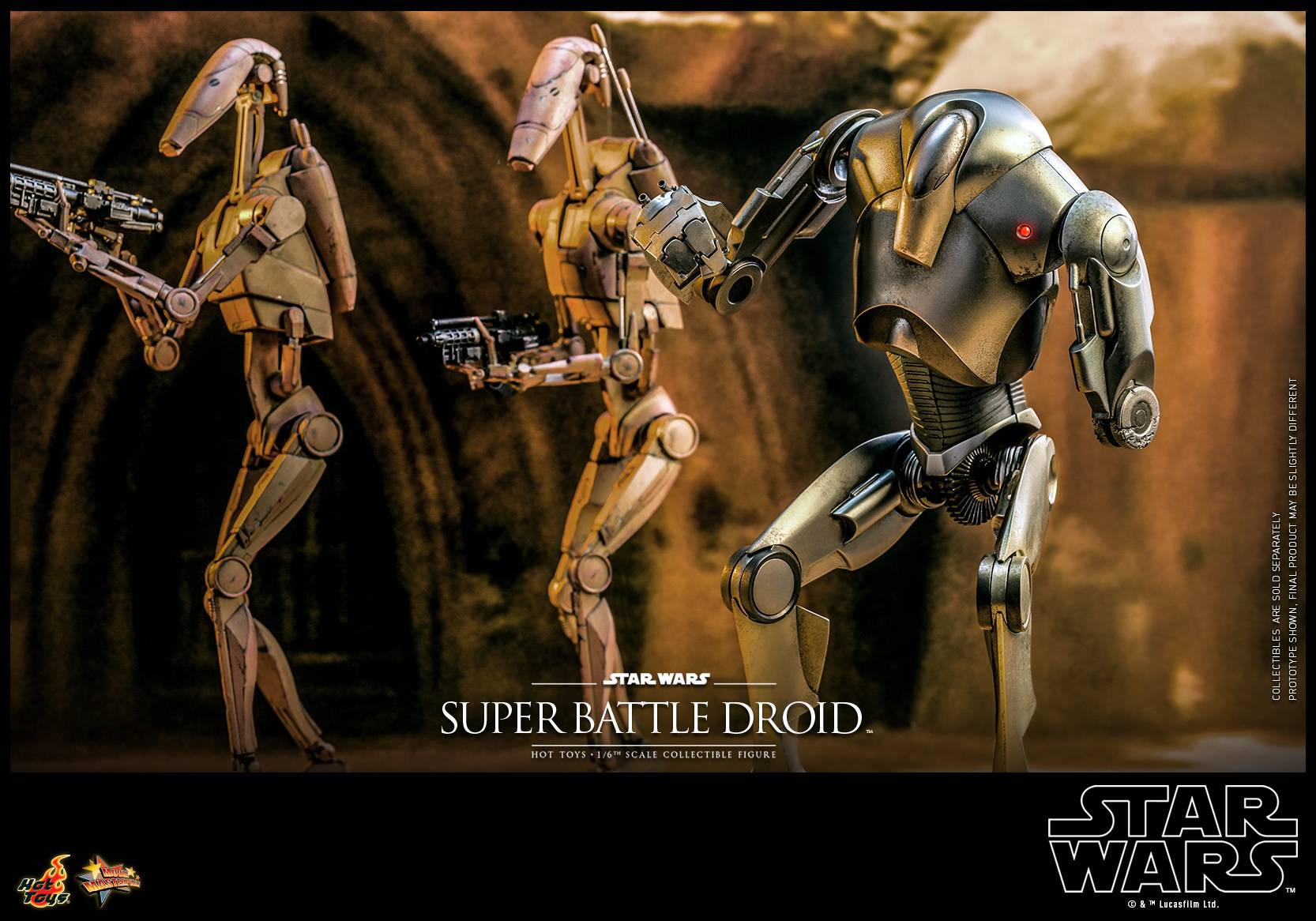 Super Battle Droid Hot Toys MMS682 Star Wars Attack of the Clones 1