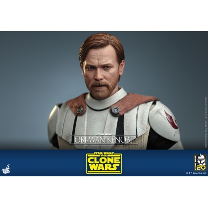 Obi-Wan Kenobi - Hot Toys TMS095 Star Wars The Clone Wars - 1/6th