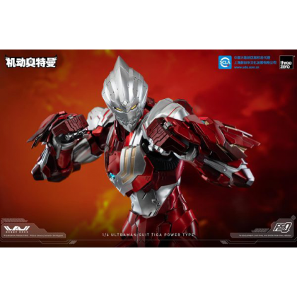 Ultraman Suit Tiga Power Type - ThreeZero FigZero 3Z04190W0 1/6th