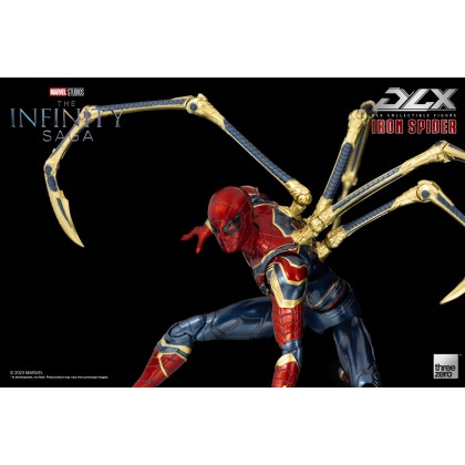 threezero Marvel Iron Spider アクションフィギュア マーベル・スタジオ： インフィニティ・サーガ DLX アイアン