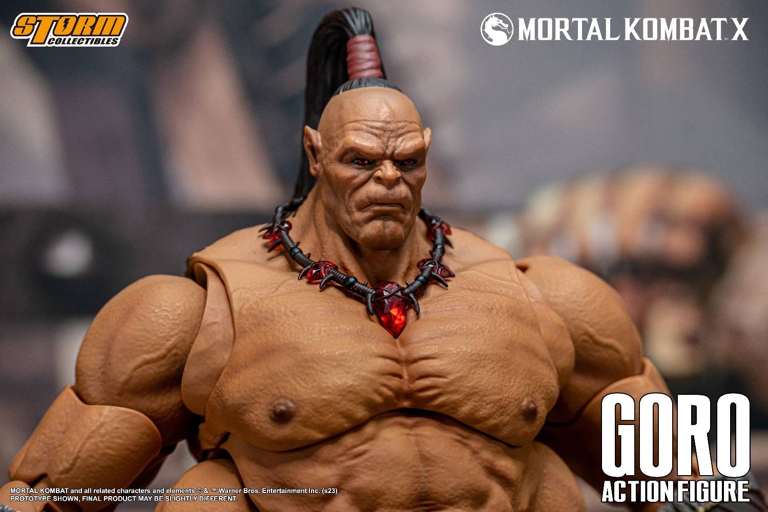 Goro Storm Collectibles DCMK18 1/12th scale Mortal Kombat Action Figure