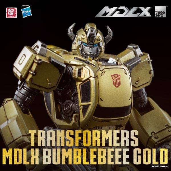 Bumblebee Gold ThreeZero MDLX Transformers (Kelvin Sau Redesign