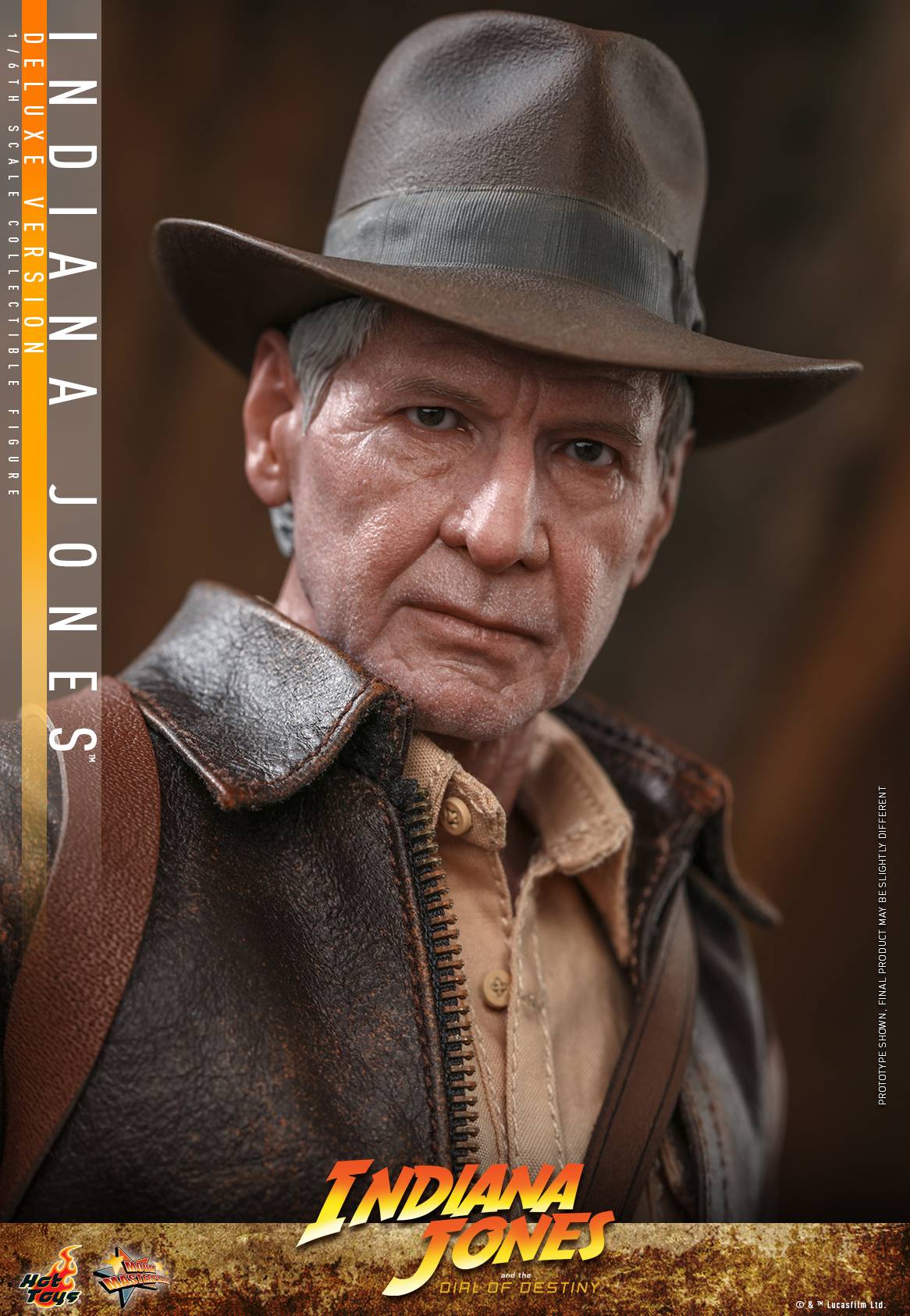 Indiana Jones (Deluxe Version) Hot Toys MMS717 Indiana Jones and the