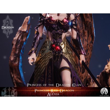 WAR STORY 1/6ドラコン プリンセス アレクシア レッド版WS019B War Story 1/6 WS019B Dragon Princess Red Dragon Alexia