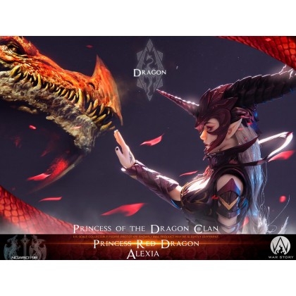 WAR STORY 1/6ドラコン プリンセス アレクシア レッド版WS019B War Story 1/6 WS019B Dragon Princess Red Dragon Alexia