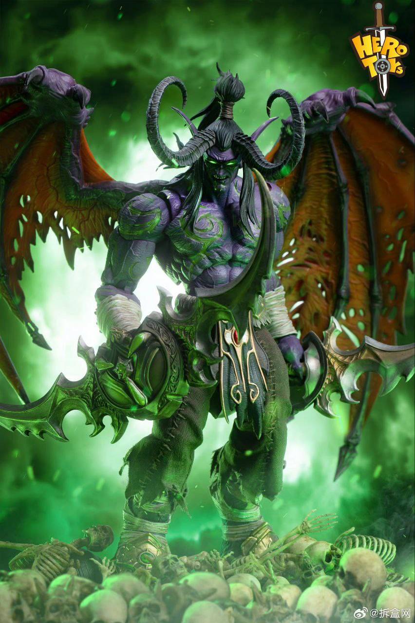 Hero Toys 1/12th scale Illidan Stormrage (Demon Hunter)