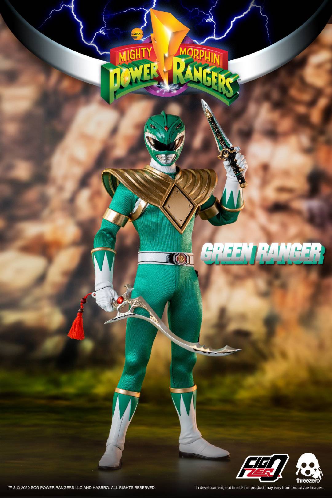 Green Ranger (Reissue) - ThreeZero 3Z02000W0 1/6th scale Mighty