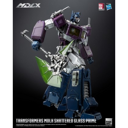 Transformers MDLX - Shattered Glass Optimus Prime