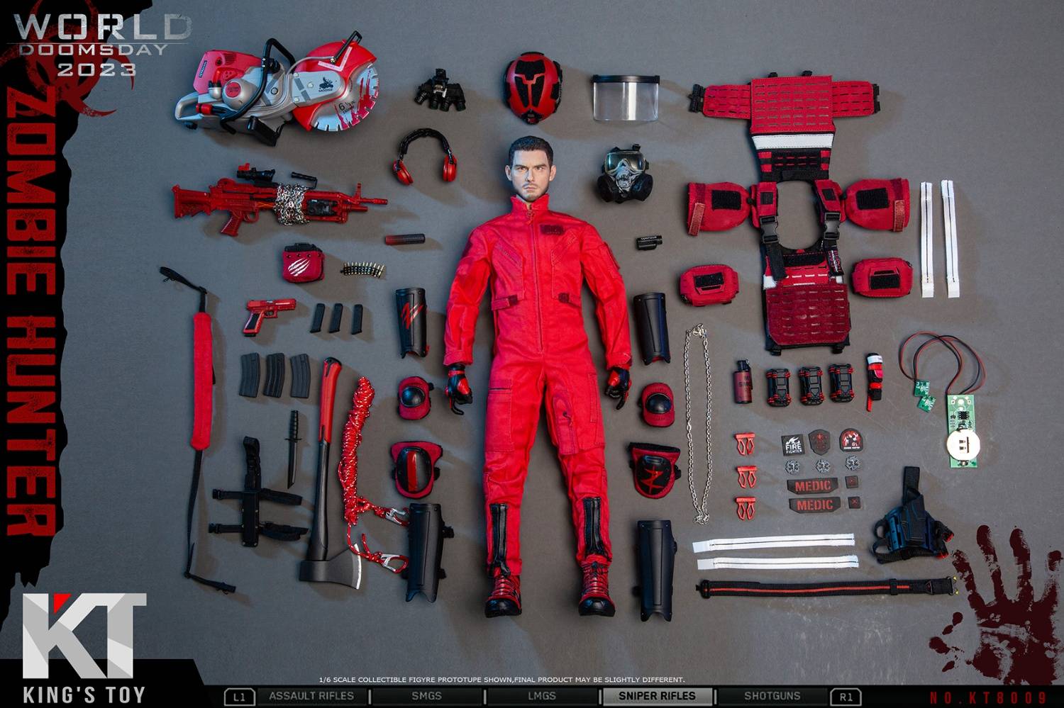 Zombie Hunter - Kings Toy KT-8009 1/6th scale Apocalypse