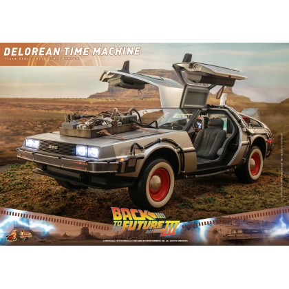Hot Toys MMS738 Back to the Future III - 1/6th scale DeLorean Time