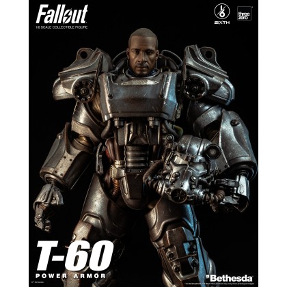 【新品】Threezero Fallout T-60 POWER ARMOR Fallout T-60 Power Armor 1:6 Scale Action Figure, Figures