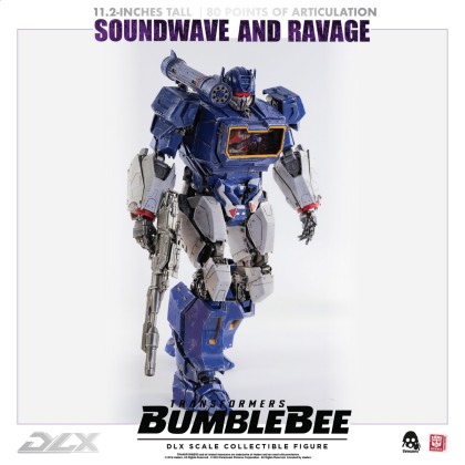 Soundwave and Ravage (DLX)(Reissue) - ThreeZero 3Z01600W0