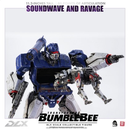 Soundwave and Ravage (DLX)(Reissue) - ThreeZero 3Z01600W0