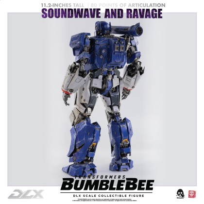 Soundwave and Ravage (DLX)(Reissue) - ThreeZero 3Z01600W0