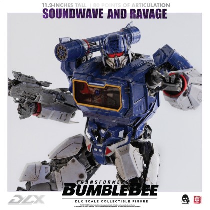 Soundwave and Ravage (DLX)(Reissue) - ThreeZero 3Z01600W0