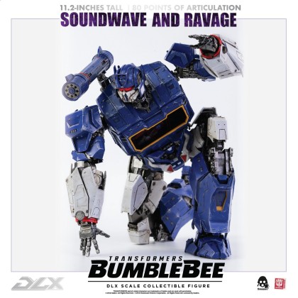 Soundwave and Ravage (DLX)(Reissue) - ThreeZero 3Z01600W0