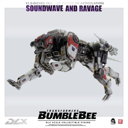 Soundwave and Ravage (DLX)(Reissue) - ThreeZero 3Z01600W0