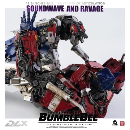 Soundwave and Ravage (DLX)(Reissue) - ThreeZero 3Z01600W0