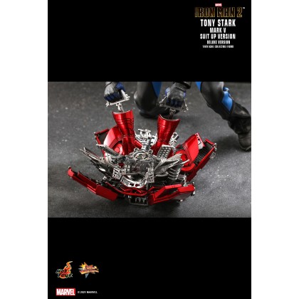 Tony Stark Mark V Suit up (Deluxe) Hot Toys MMS600 Iron Man