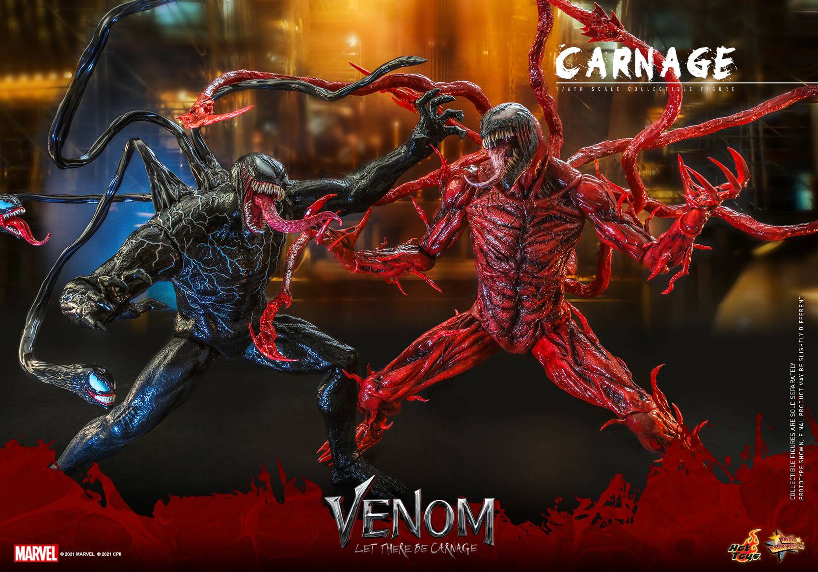 Carnage (Deluxe) Hot Toys MMS620 Venom Let There Be Carnage 1/6th