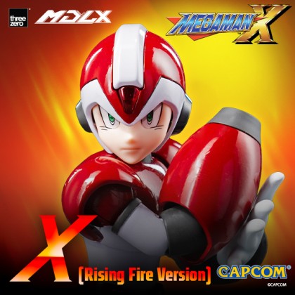 ThreeZero 3Z05760A0 Rockman X / Mega Man X MDLX X (Rising Fire