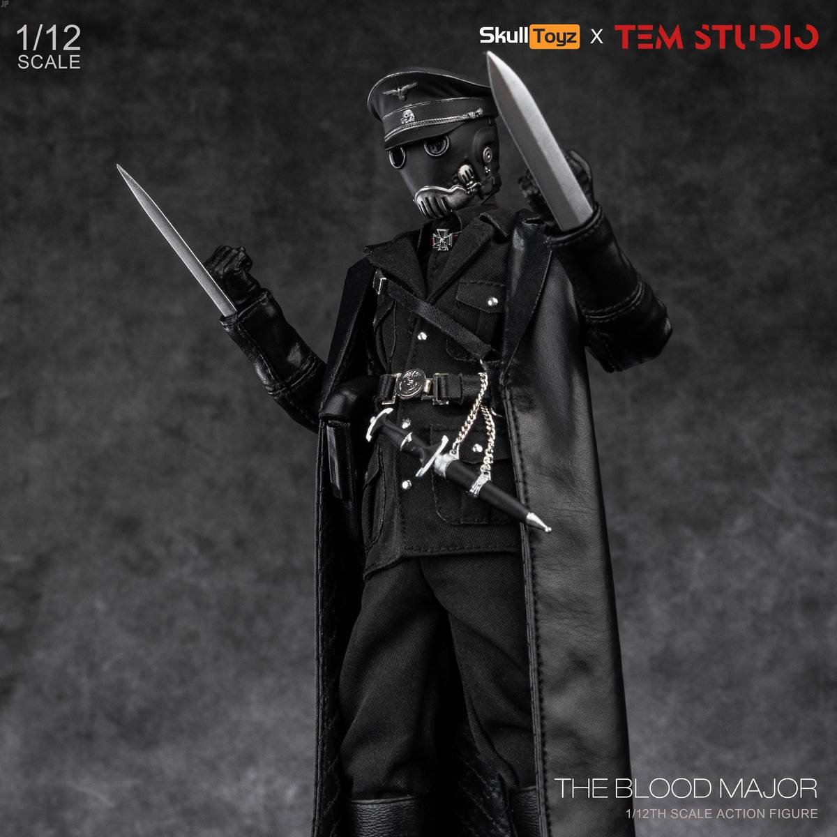 TEM Studio x Skull Toyz TEMS002 1/12th Scale The Blood Major