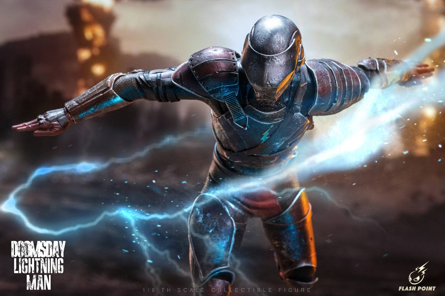 Lightning Man Flash Point Studio 1/6th scale Doomsday