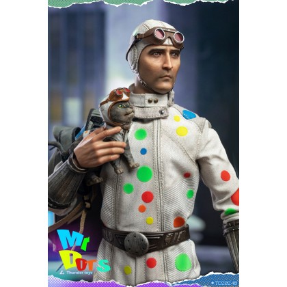 Thunder Toys Mr Dots 1/6 アクションフィギュア Amazon | Thunder Toys 1/6 ポルカドットマン DX版 ヘッド2個 未