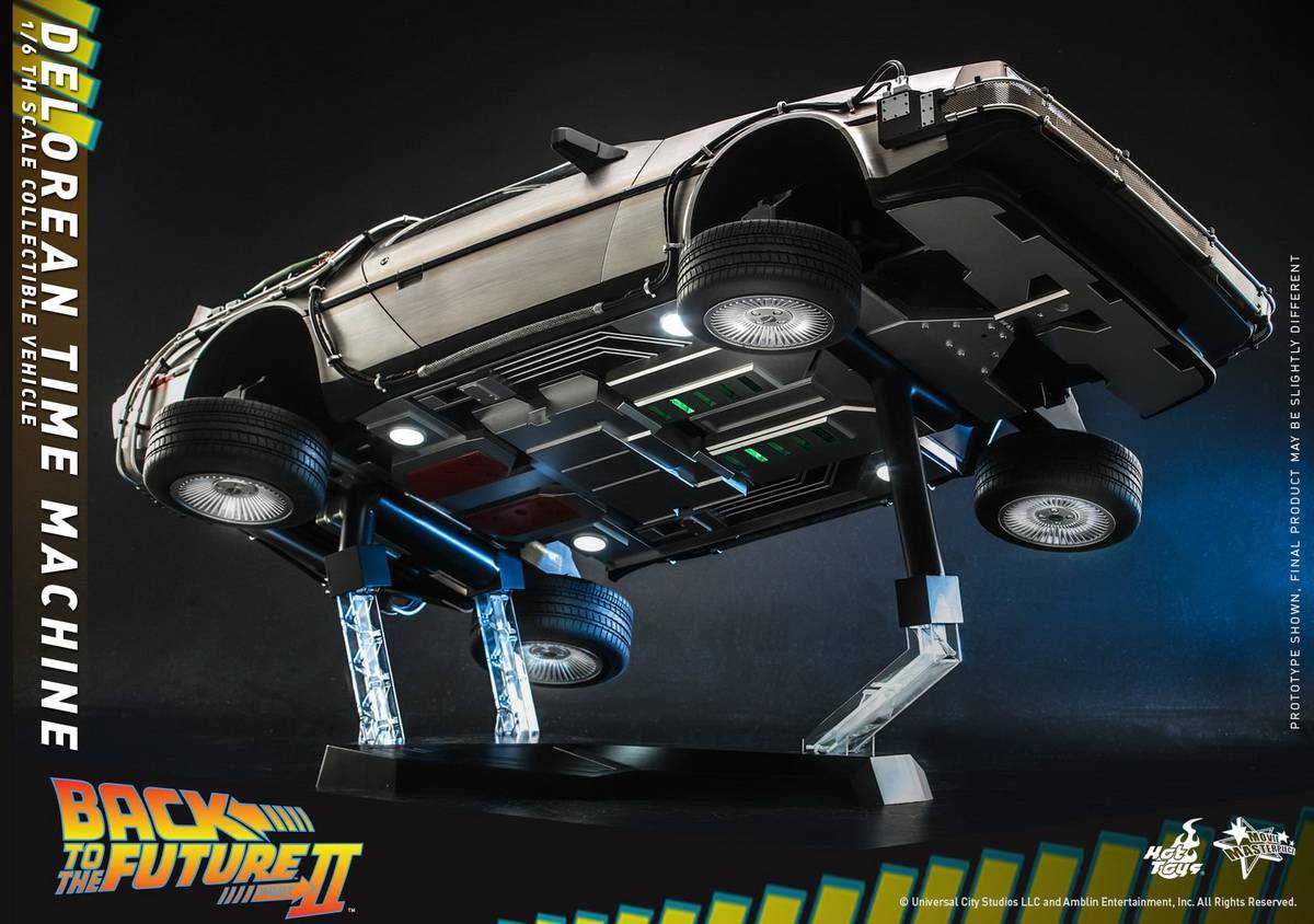 DeLorean Time Machine Hot Toys MMS636 Back to the Future II 1/6th scale Collectible Vehicle DeLorean Time Machine Hot Toys MMS636 Back to the Future II 1/6th scale Collectible Vehicle