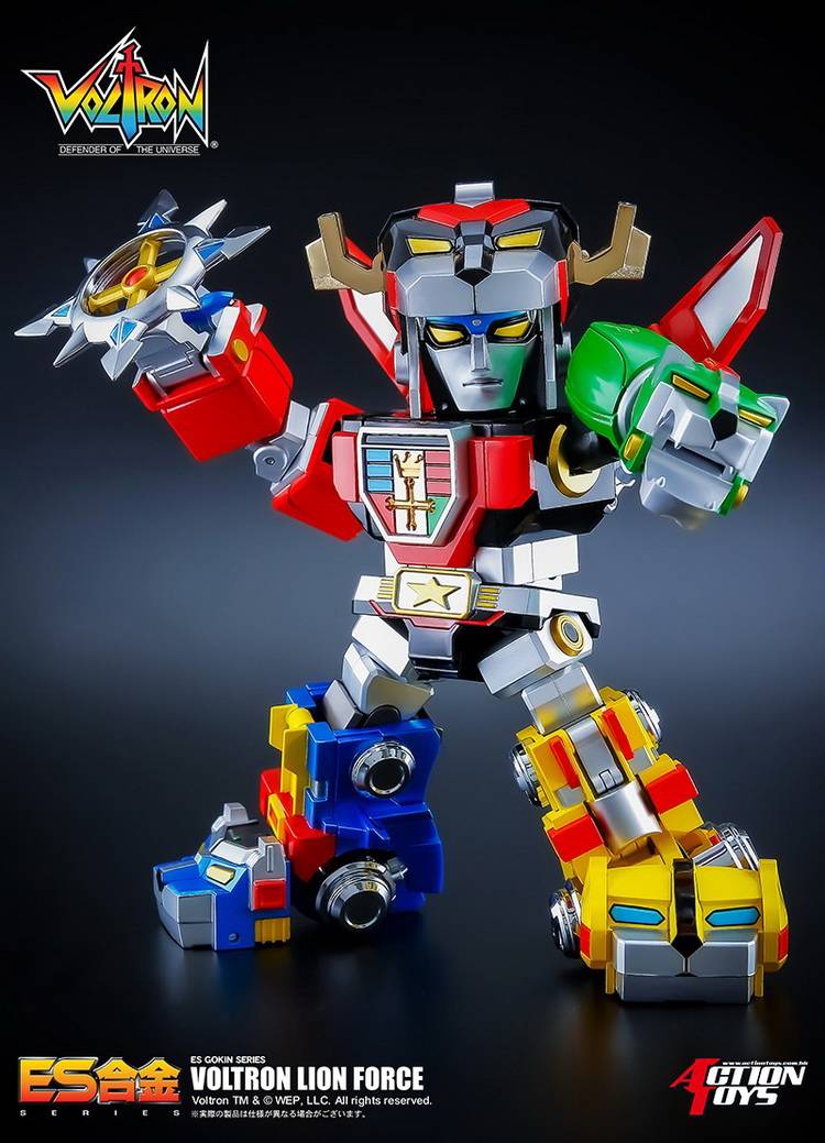Voltron Lion Force / Go Lion Action Toys ES Gokin Diecast Series
